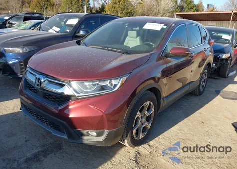2019 Honda Cr-V Ex-L z USA, uszkodzony, nr VIN 5J6RW1H84KL002707